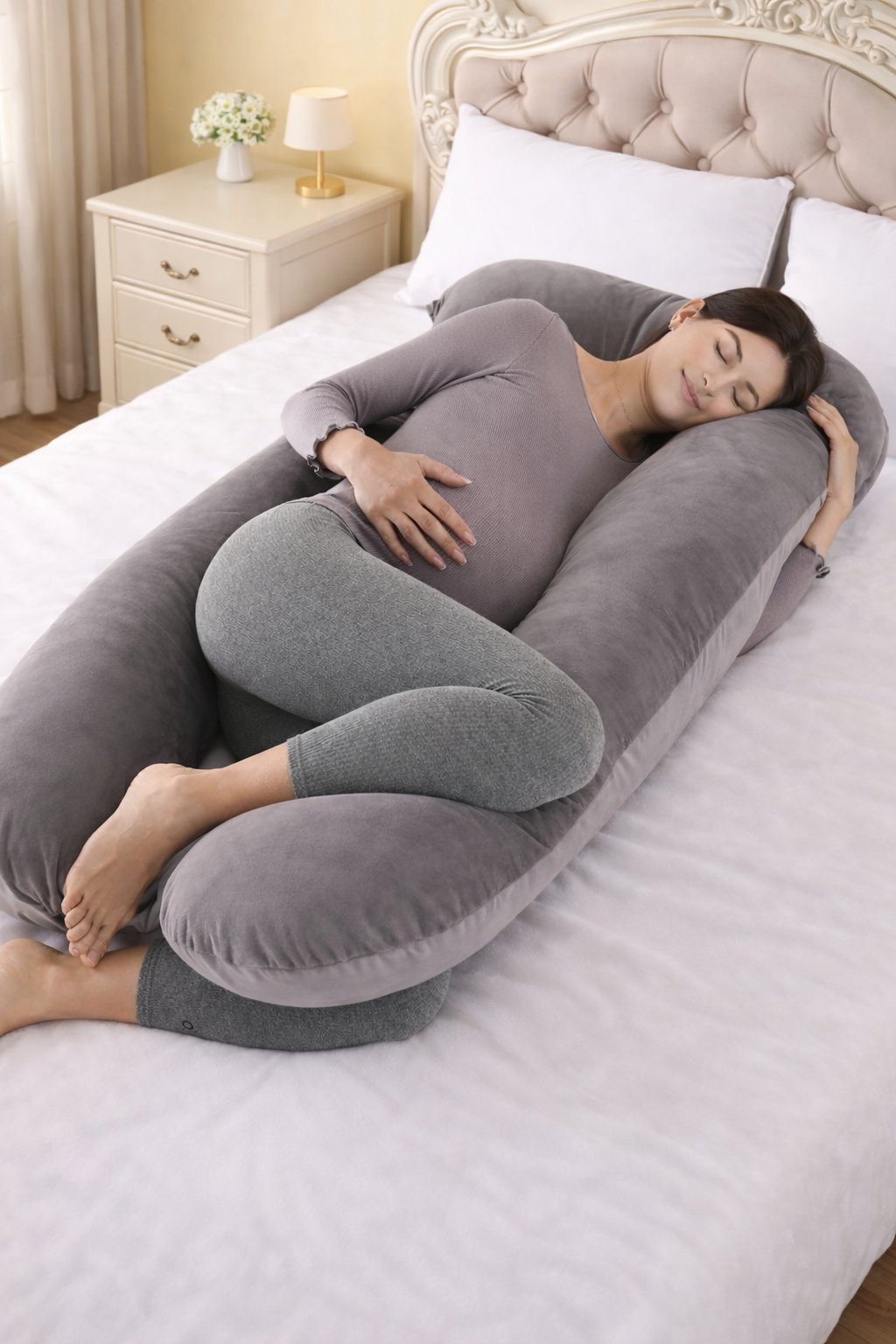 U-Shaped Pregnancy Pillow