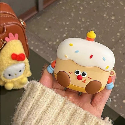 Cute Small Cake For Airpods Pro2 Wireless Bluetooth Earbuds Case
